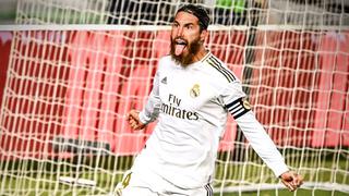 Real Madrid, con gol de Ramos, venció 1-0 al Getafe y se aferró a la punta de LaLiga | FOTOS