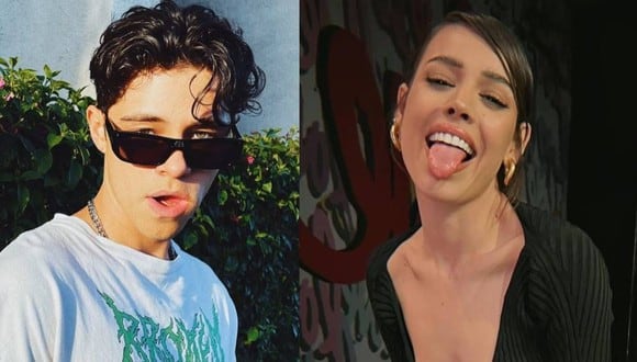 Danna Paola habló de Alex Hoyer, su novio, quien hace poco confirmó su relación (Foto: Alex Hoyer y Danna Paola / Instagram)