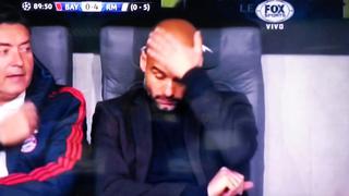 Pep Guardiola y sus gestos de frustración ante el Real Madrid