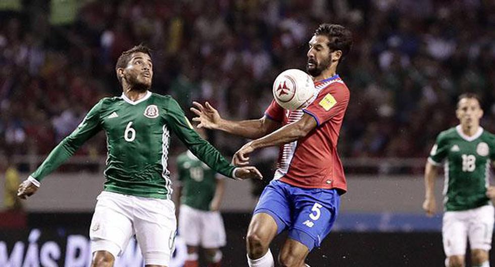 Costa Rica y México empataron 1-1 en las Eliminatorias de la Concacaf. Los \'ticos\' quedaron a un paso de Rusia 2018. (Foto: EFE | Video: YouTube)