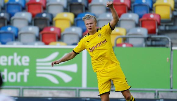 Erling Haaland se quedará en Alemania una temporada más. (Foto: Reuters)