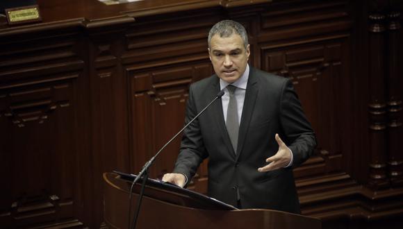 El primer ministro Salvador del Solar dio un discurso de aproximadamente una hora y 45 minutos para pedir el voto de investidura ante el Pleno del Congreso. (Foto: Anthony Niño de Guzmán)