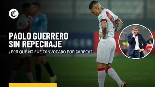 Paolo Guerrero sin repechaje: Gareca no llevará al atacante a Doha 