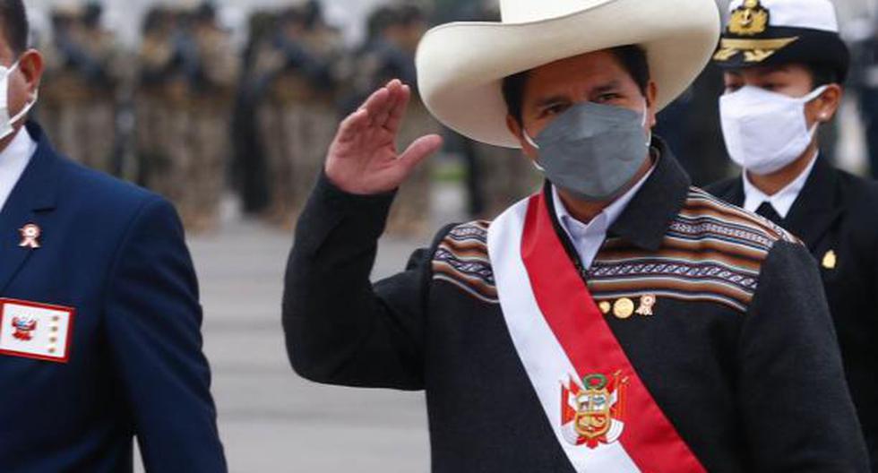 Pedro Castillo, presidente del Perú. (Foto: Andina)