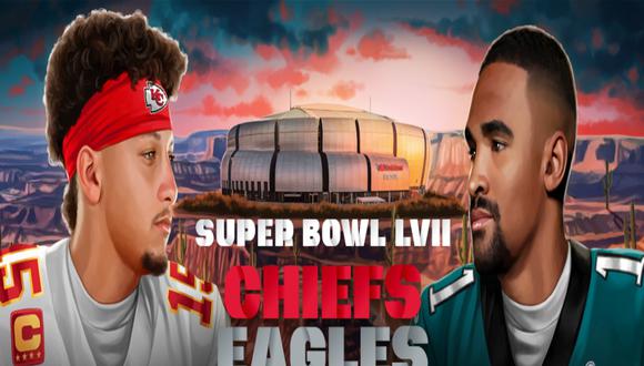 Chiefs vs. Eagles protagonizarán el Super Bowl 2023.
