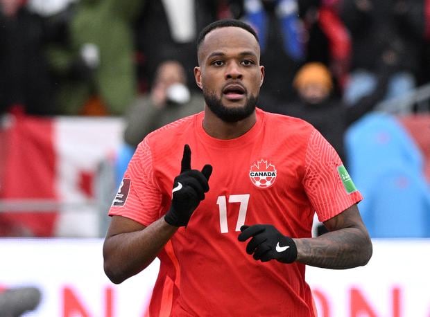 Cyle Larin is Canada's top scorer |  Photo: REUTERS