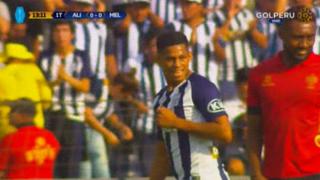 Alianza Lima vs. Melgar: Kevin Quevedo desperdició la primera opción clara de gol de la semifinal | VIDEO