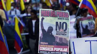 Ecuador: 98 personas procesadas por protestas contra Correa