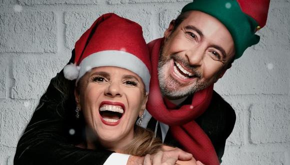 Johanna San Miguel y Carlos Carlín se juntan para presentar “Un cuentazo de Navidad”. (Foto: DEA Promotora)
