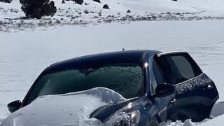 El hombre que sobrevivió una semana atrapado en su auto por la nieve