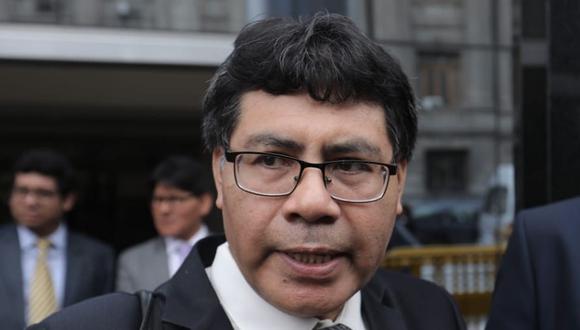 El fiscal Germán Juárez ha pedido 36 meses de prisión preventiva contra 16 abogados que favorecieron a Odebrecht en arbitrajes. (Foto: Antonhy Niño de Guzmán / GEC)