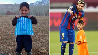 ¿Qué se sabe de Murtaza, el niño afgano que conmovió al mundo con una camiseta de plástico de Lionel Messi?