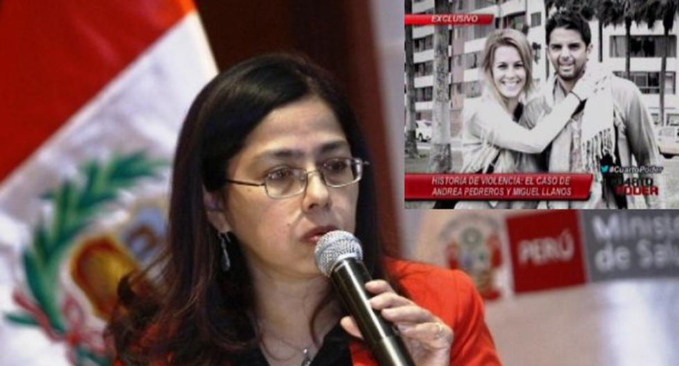 Ministra de la Mujer se pronunció sobre denuncia contra Llanos. (Foto: Medios)