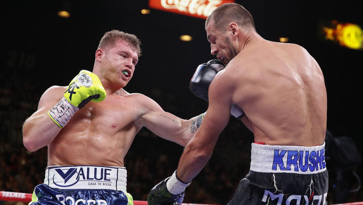 Canelo vs. Kovalev: mejores imágenes de la pelea. (Foto: AFP)