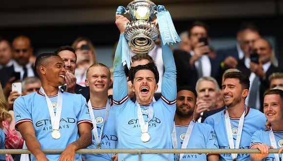 Manchester City se alzó como campeón de la FA Cup tras vencer al United. (Foto: Getty Images)