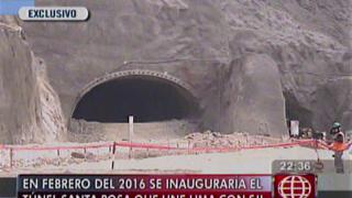 Túnel entre Rímac y San Juan de Lurigancho estará listo el 2016