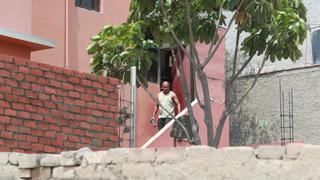 Osmán Morote: construyen muro al lado de su casa en Chaclacayo