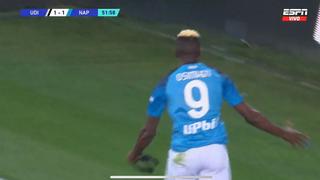 El gol de Osinhem que le dio el título de la Serie A al Napoli | VIDEO