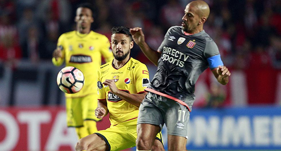 Barcelona de Guayaquil venció de visita a Estudiantes por la segunda fecha de la fase de grupos de la Copa Libertadores. (Foto: EFE)