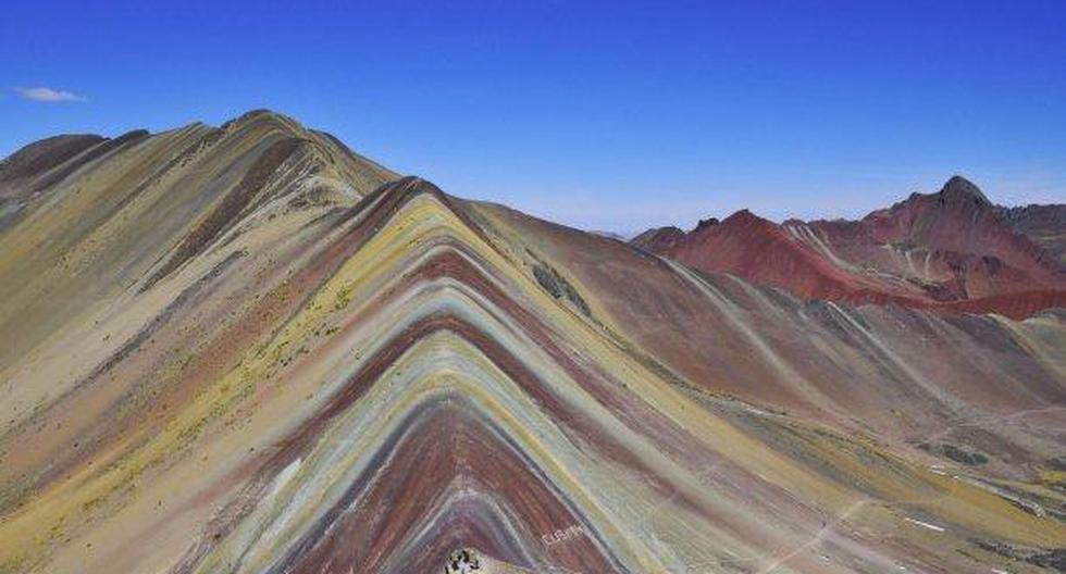 La montaña está en mitad de la concesión minera denominada Red beds 2. (Foto: Andina)