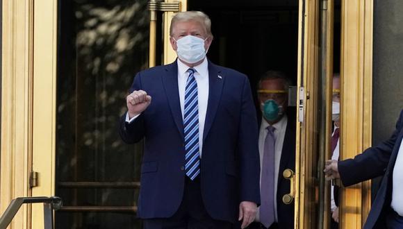 El presidente de Estados Unidos, Donald Trump, busca pasar la página del coronavirus y enfocarse en su campaña electoral. (Foto: AP)