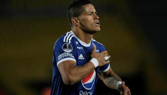 El comando técnico de Millonarios ha confirmado que Ayron del Valle mantiene una negociación con un club del extranjero. ¿Será Alianza Lima? (Foto: EFE)