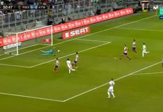 Real Madrid vs. Atlético Madrid: Jovic causó pavor en el arco rival con un remate cruzado | VIDEO