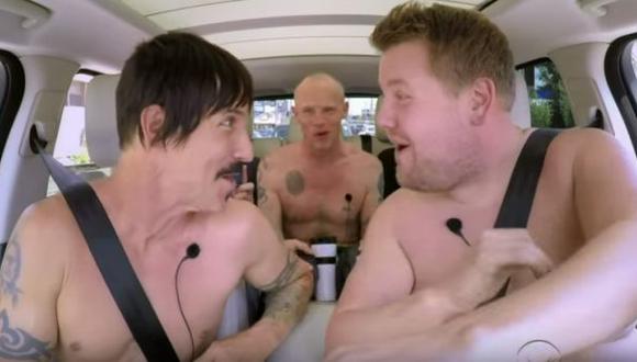 Red Hot Chili Peppers cantan desnudos en TV [VIDEO]