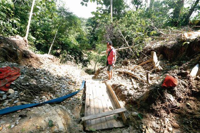 La minería ilegal avanza hacia la selva de Panguana [FOTOS] - 1