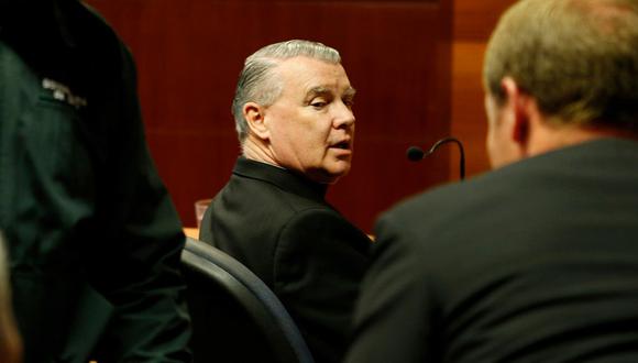 John O’Reilly | Sacerdote irlandés debería abandonar Chile tras cumplir condena por pedofilia. Foto: Reuters