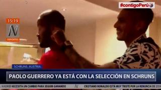 Paolo Guerrero: el reencuentro con los jugadores de la selección peruana [VIDEO]