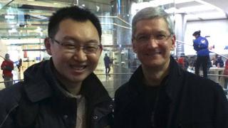 El jefe de Apple visita China por segunda vez en menos de un año