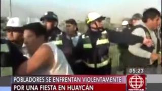 Huaycán: batalla campal entre serenos y vecinos por aniversario