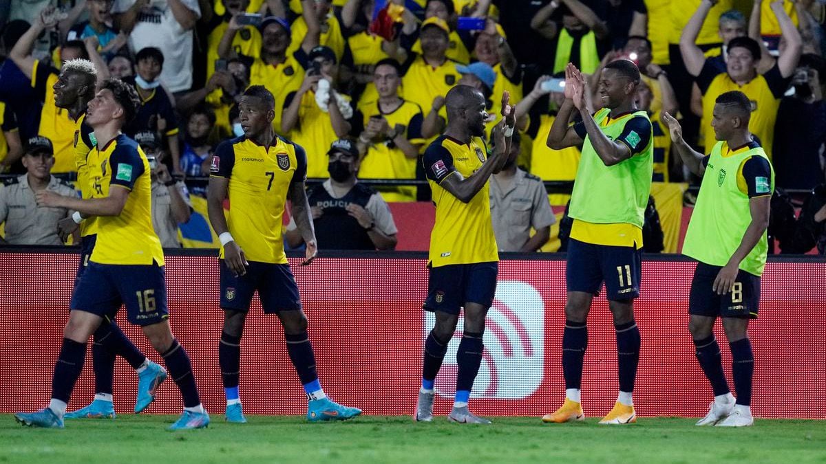 Ecuador es una de las cuatro selecciones sudamericanas que competirán en la Copa del Mundo.