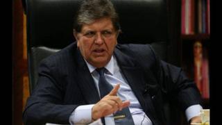 Alan García criticó al Gobierno: "Gastan S/.55 mlls. en espiar"