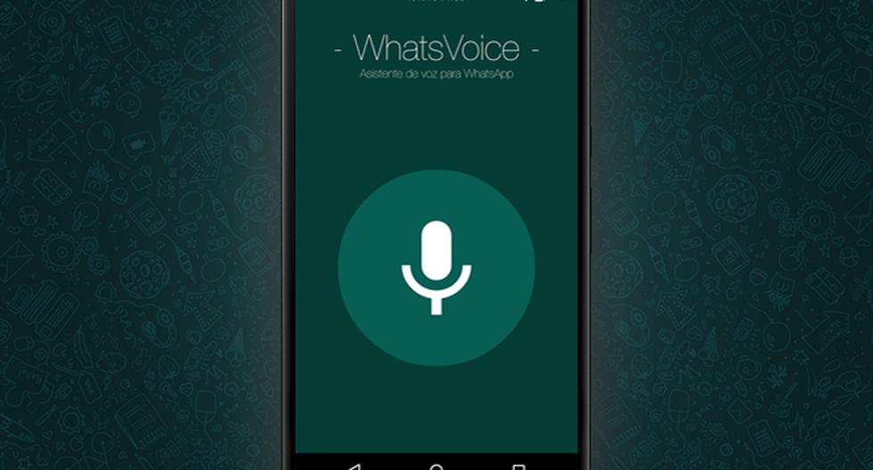 WhatsVoice, la app para conversar por WhatsApp sin tocar el móvil. (Foto: Difusión)