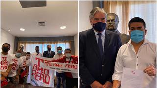 Embajada de Perú en Uruguay recibió a hinchas que reclamaron por el costo de las entradas
