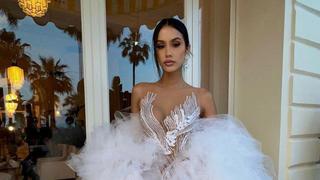 Miss Perú Camila Escribens asiste al Festival de Cannes con vestido de ensueño