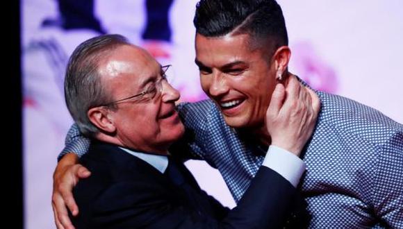 Cristiano Ronaldo recibió el Marca Leyenda en Madrid. (Foto: Reuters)