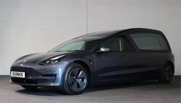 Este vehículo nace con la adaptación de un Tesla Model 3. (Foto: hibridosyelectricos.com)
