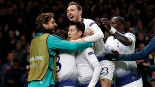 Tottenham venció 1-0 al Manchester City por los cuartos de final de la Champions League