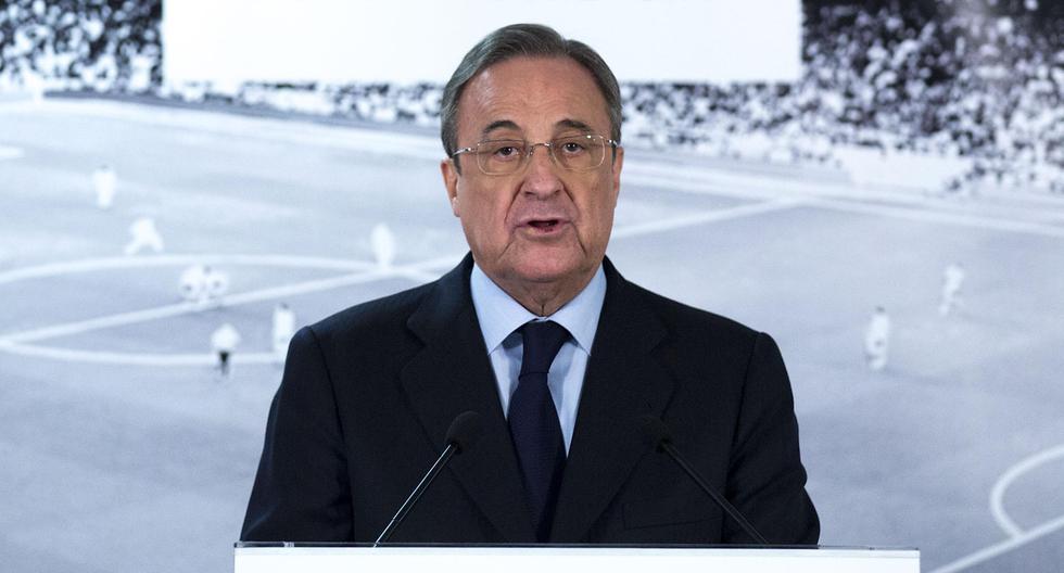 Florentino Pérez dejó mensaje luego de la caída del Real Madrid ante FC Barcelona. (Foto: Getty Images)