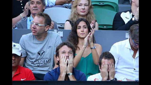 Así vivieron la final las parejas de Federer y Nadal [FOTOS] - 3