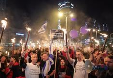 Más de 120.000 israelíes protestaron contra el gobierno en Tel Aviv