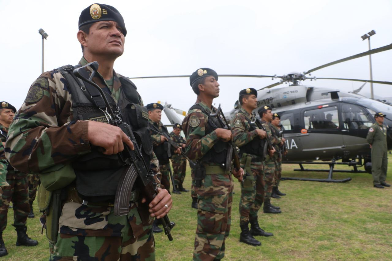La Libertad: 100 policías y un helicóptero llegan a Trujillo para combatir criminalidad. (Foto: Johnny Aurazo)