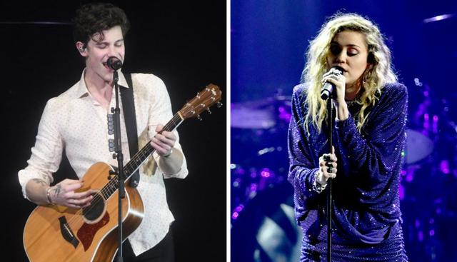 ¿Miley Cyrus lanzará una canción con Shawn Mendes? (Foto: AFP)