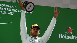 Fórmula 1: Lewis Hamilton se llevó el GP de Italia y arrebató liderato a Sebastian Vettel