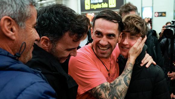 Sánchez Cogedor llegó a España el martes 2 de enero, luego de 15 meses detenido en Irán.