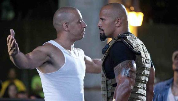 Vin Diesel y  Dwayne Johnson mantienen su enemistad. (Foto: Universal Pictures)