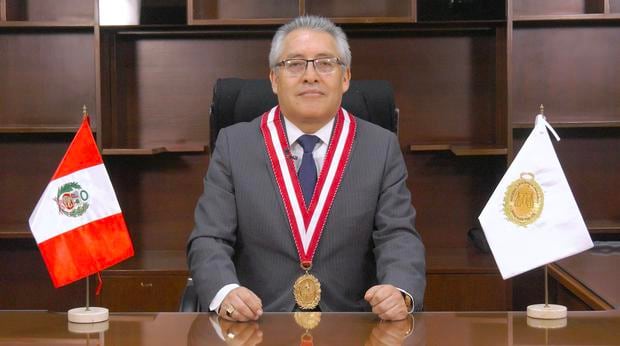 Juan Carlos Villena Campana, Fiscal de la Nación (i).